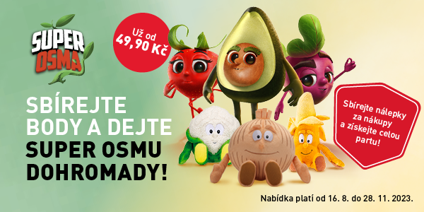 Sbírejte body a dejte Super osmu dohromady!