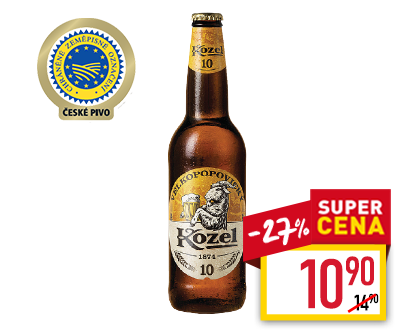 Velkopopovický Kozel světlý