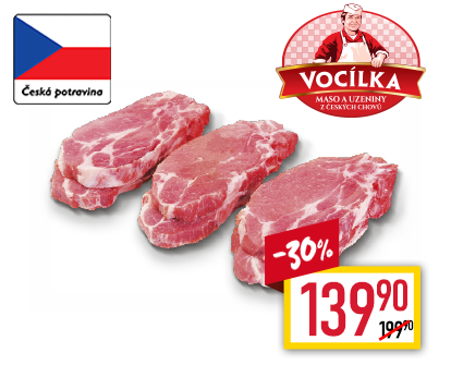 Vepřová krkovice minutkové plátky extra tenké