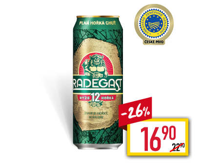 Radegast Ryze hořká 12 Radegast Ryze hořká 12