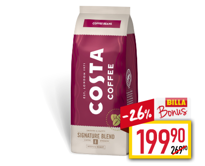 Costa Zrnková káva Costa Zrnková káva