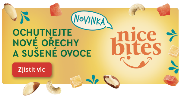 Nice Bites — ochutnejte nové ořechy a sušené ovoce
