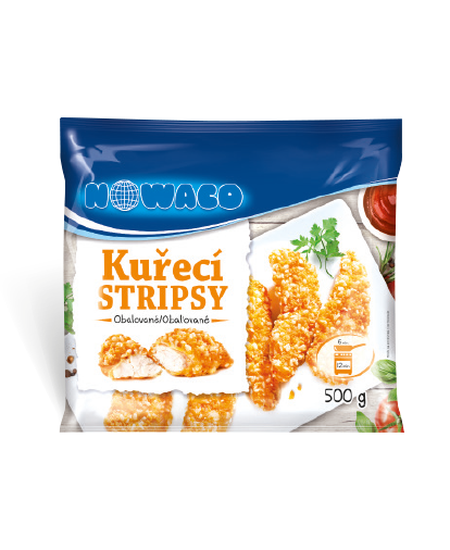 Nowaco Kuřecí stripsy obalované Nowaco Kuřecí stripsy obalované