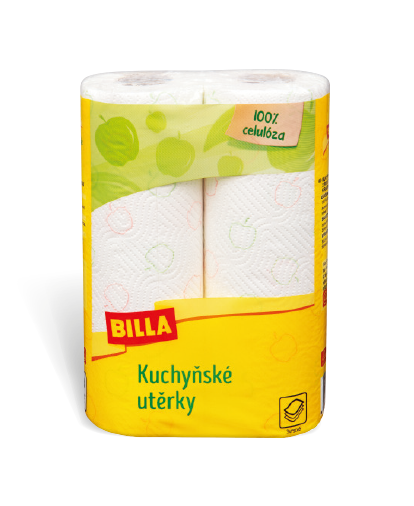 BILLA Kuchyňské utěrky BILLA Kuchyňské utěrky