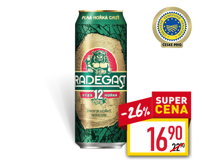 Radegast Ryze hořká 12* Radegast Ryze hořká 12*
