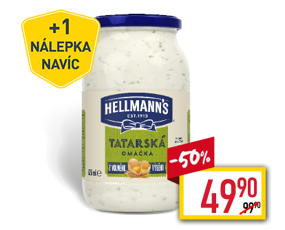 Hellmann’s Tatarská omáčka, Majonéza Hellmann’s Tatarská omáčka, Majonéza