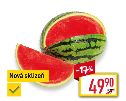 Meloun vodní bezsemenný Meloun vodní bezsemenný