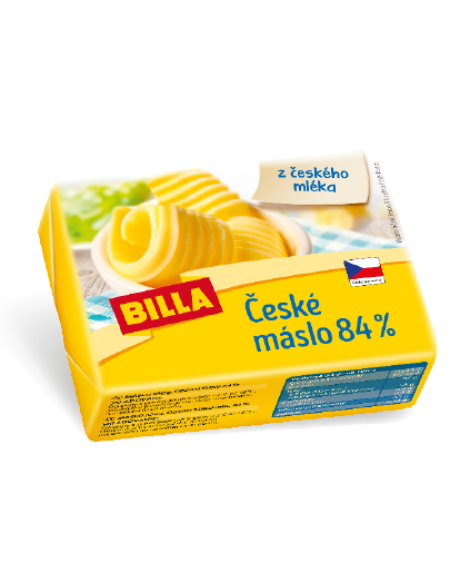 BILLA České máslo BILLA České máslo
