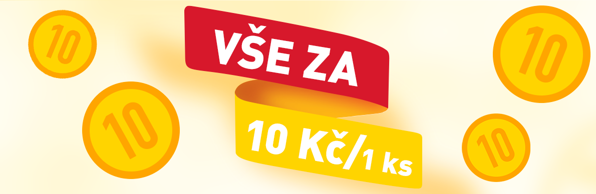 Vše za 10 Kč / ks