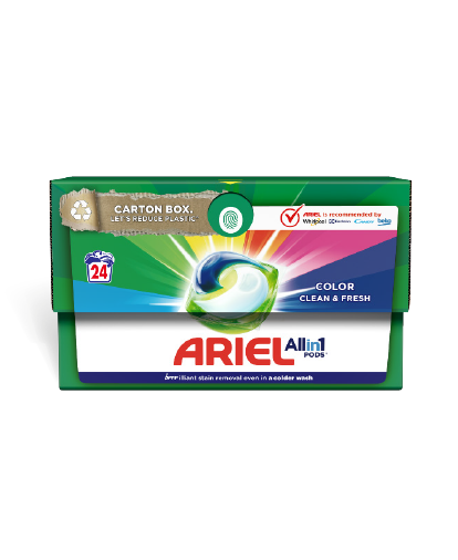 Ariel Kapsle na praní