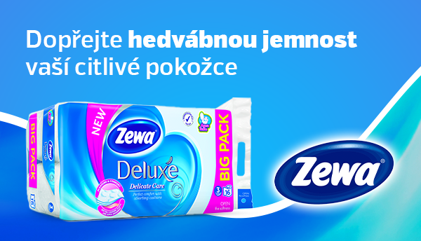 Dopřejte si hedvábnou jemnost s Zewa