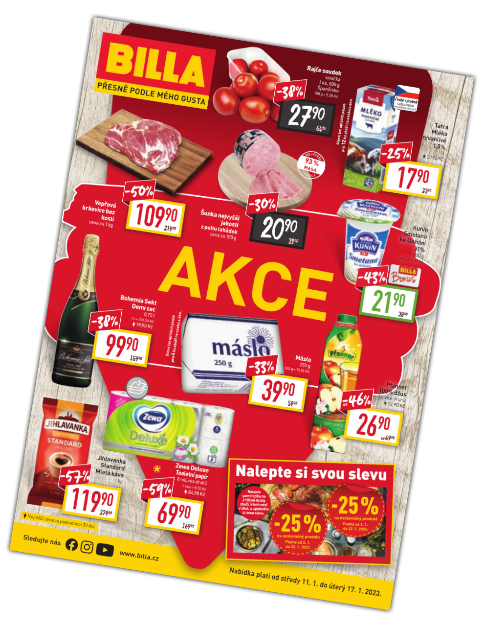 Aktuální akční leták