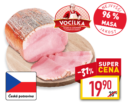 Pečená šunka nejvyšší jakosti Pečená šunka nejvyšší jakosti