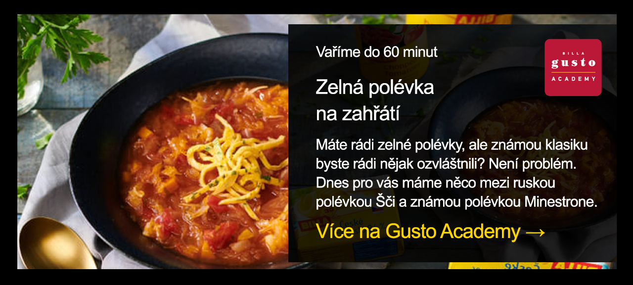 Gusto academy — vaříme do 60 minut