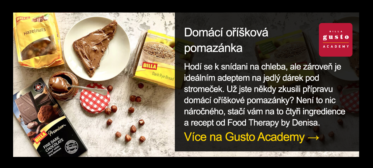 Domácí oříšková pomazánka