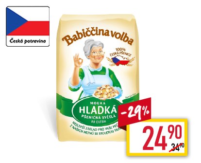 Babiččina volba Pšeničná mouka světlá