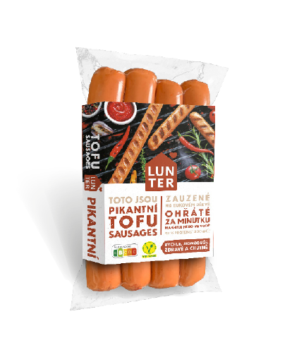 Tofu párky jemné, pikantní Tofu párky jemné, pikantní