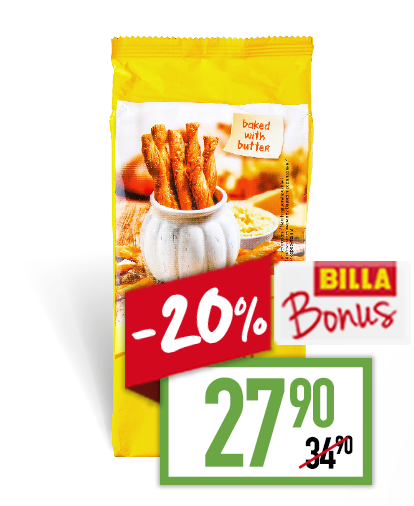 BILLA Twist tyčinky