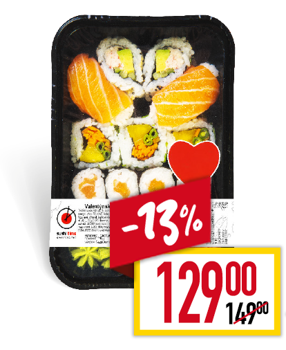 Sushi Valentýnský set