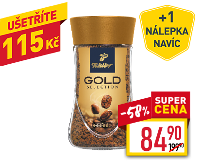 Tchibo Gold Selection, Crema Instantní káva Tchibo Gold Selection, Crema Instantní káva