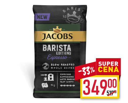 Jacobs Barista Zrnková káva