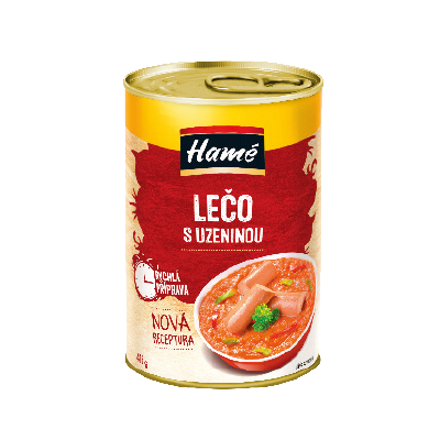 Hamé Lečo s uzeninou
