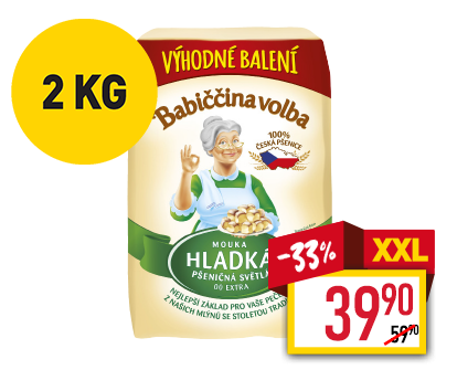 Babiččina volba Pšeničná mouka světlá