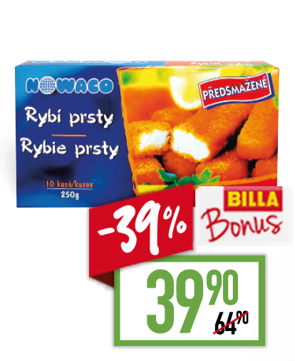 Nowaco Rybí prsty