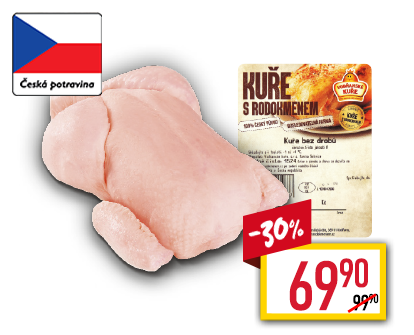 Kuře s rodokmenem chlazené Kuře s rodokmenem chlazené