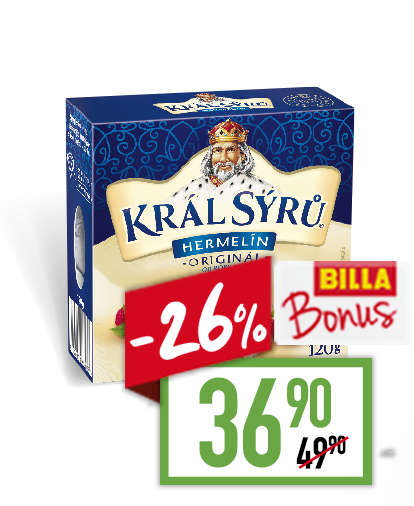 Král sýrů Hermelín