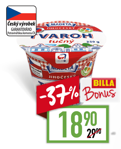 Jihočeský tvaroh tučný