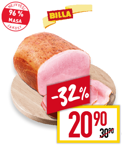 BILLA Selská šunka z pultu lahůdek
