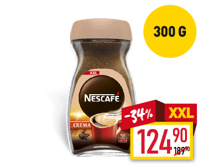Nescafé Crema XXL Instantní káva