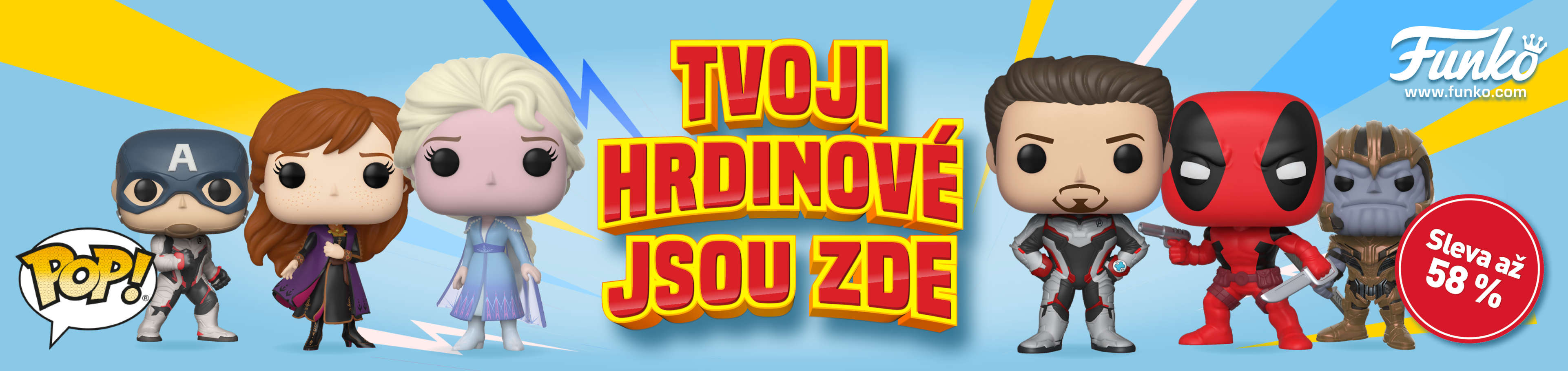 Hrdinové jsou zde! Funko