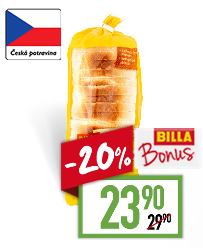 BILLA Toustový chléb