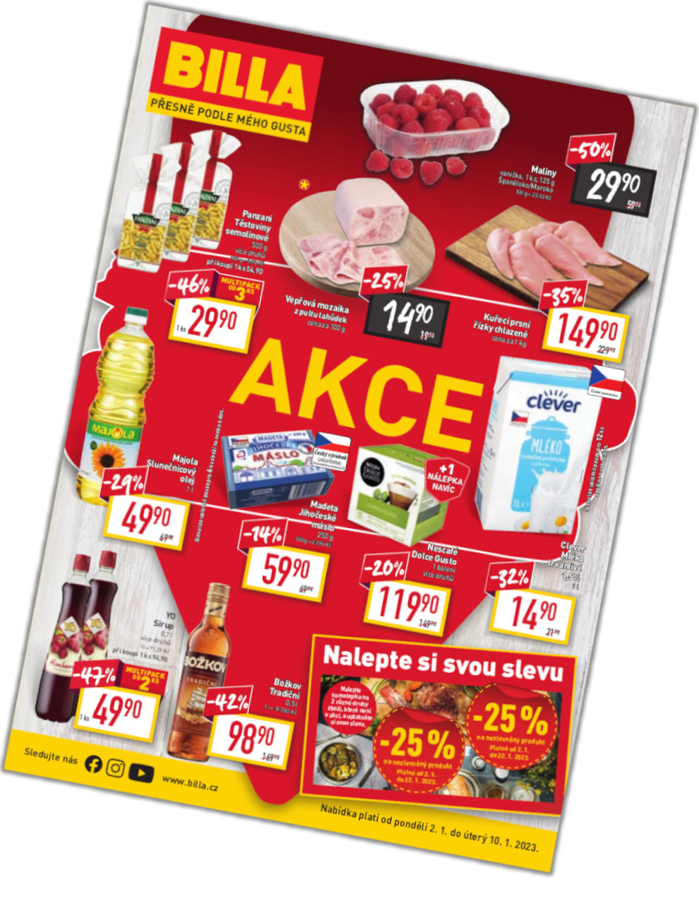Aktuální akční leták