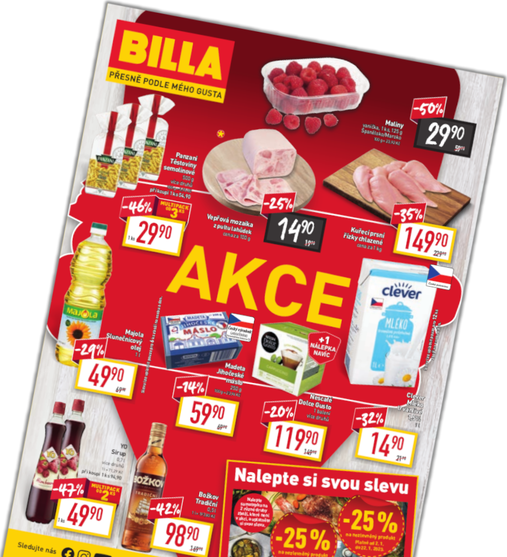 Aktuální akční leták