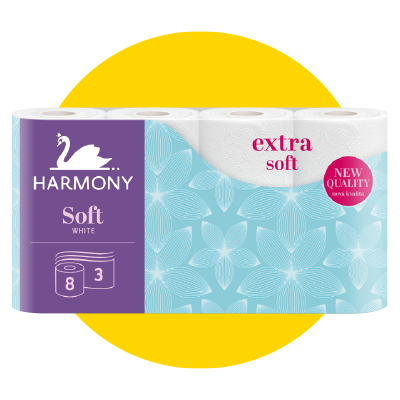 Harmony Soft Toaletní papír Harmony Soft Toaletní papír