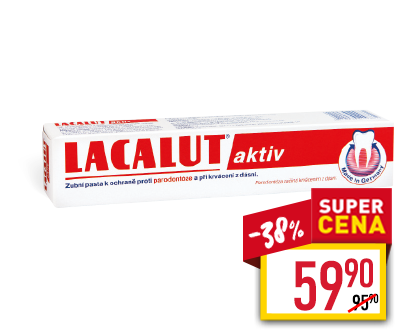 Lacalut aktiv Zubní pasta Lacalut aktiv Zubní pasta