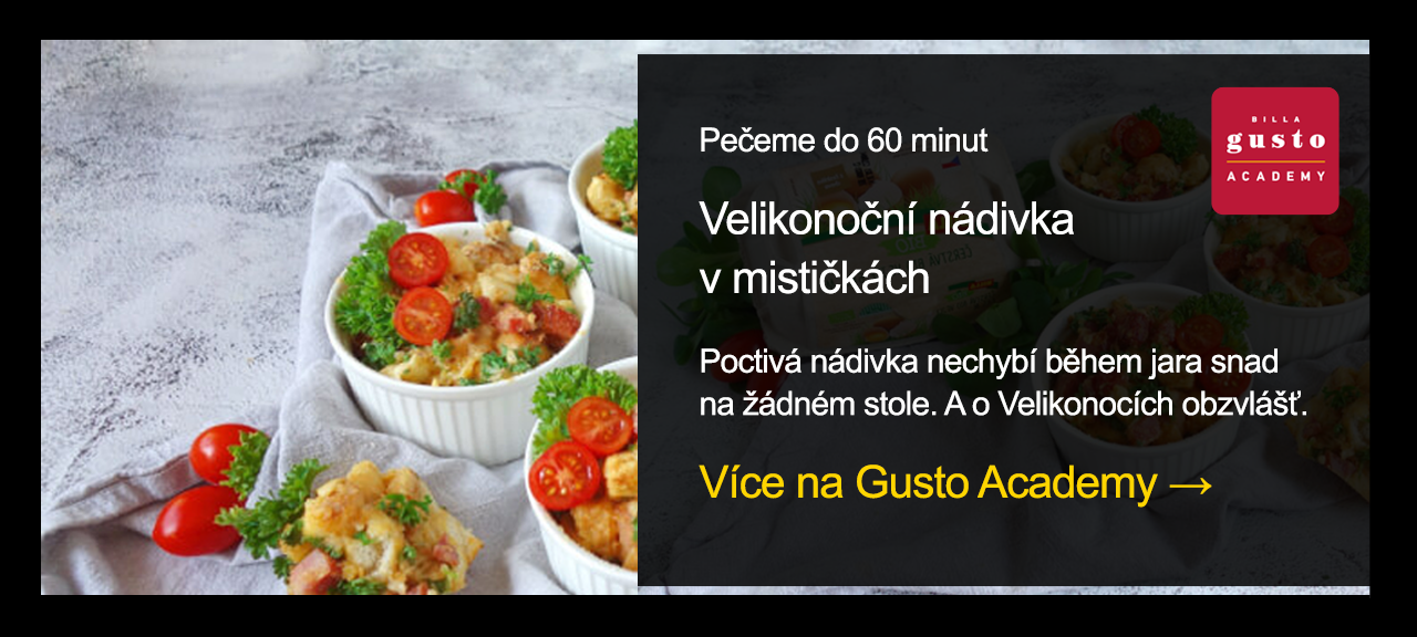 Gusto academy — recepty do 60 minut