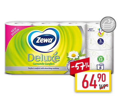 Zewa Deluxe Toaletní papír