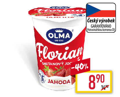 Florian Smetanový jogurt