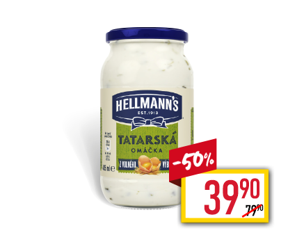 Hellmann’s Tatarská omáčka, Majonéza Hellmann’s Tatarská omáčka, Majonéza