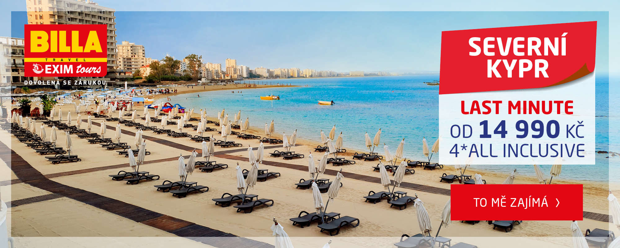 BILLA travel — Severní kypr Last Minute od 14 999 Kč