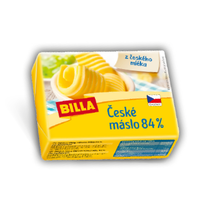 BILLA České máslo 84%