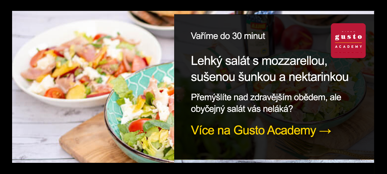 Gusto academy — vaříme do 30 minut