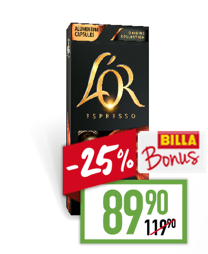 L’OR Kávové kapsle pro Nespresso