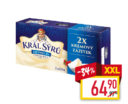 Král sýrů Hermelín