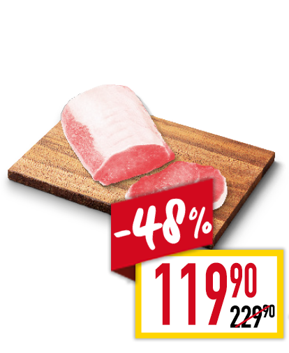 Vepřová pečeně bez kosti v celku