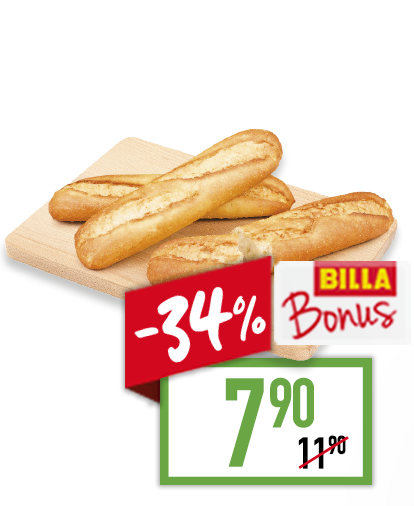 Francouzská bageta světlá